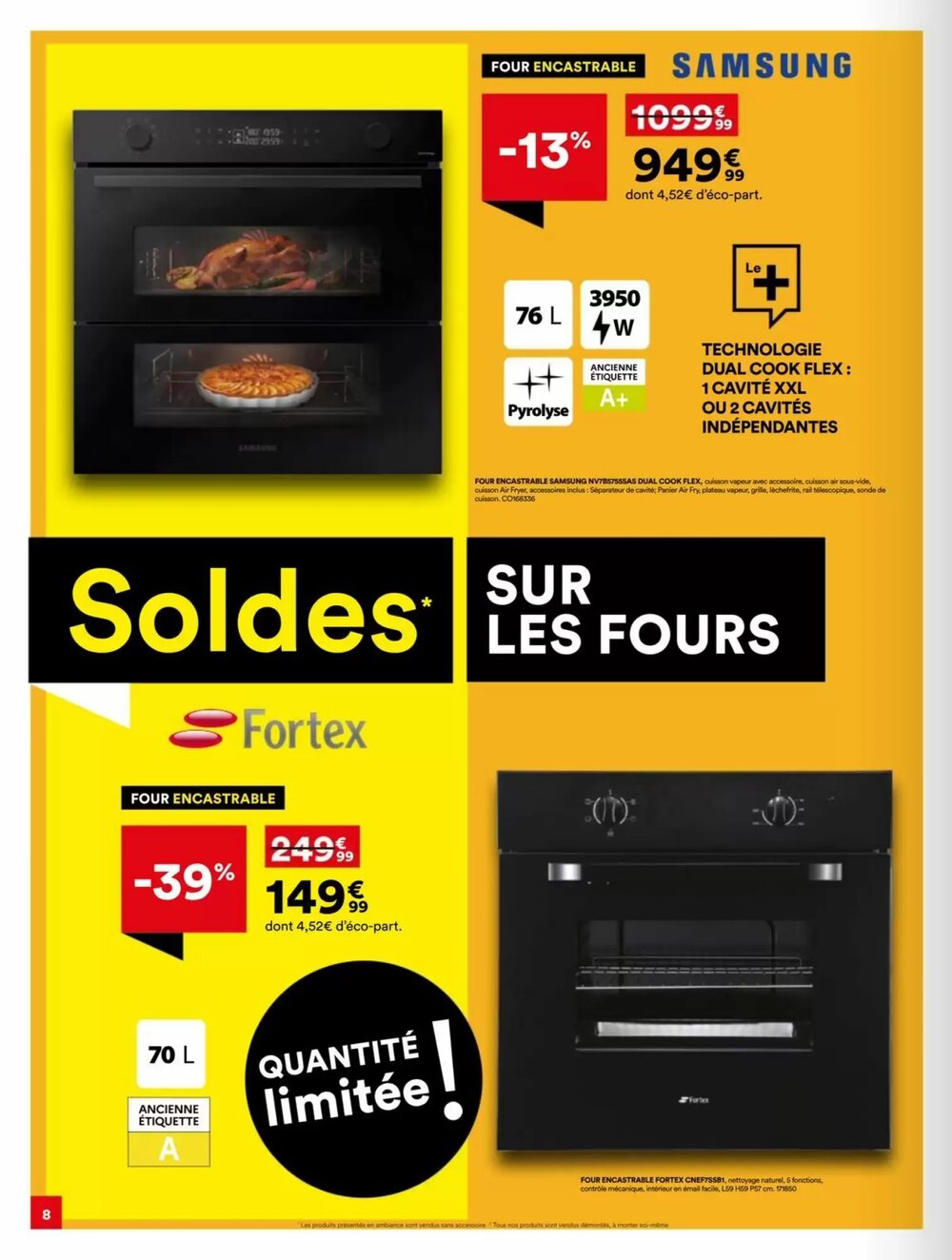 Prospectus promotionnel BUT valable à partir du 07/02/2026 - Page 8.