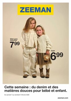 Prospectus promotionnel Zeeman valable à partir du 07/02/2026