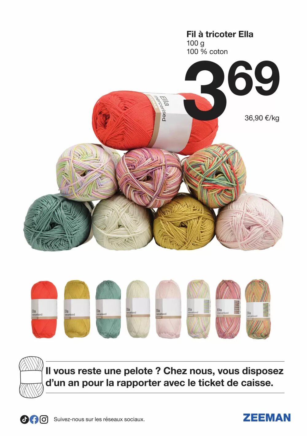 Prospectus promotionnel Zeeman valable à partir du 07/02/2026 - Page 21.