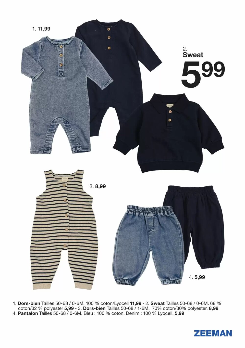 Prospectus promotionnel Zeeman valable à partir du 07/02/2026 - Page 5.