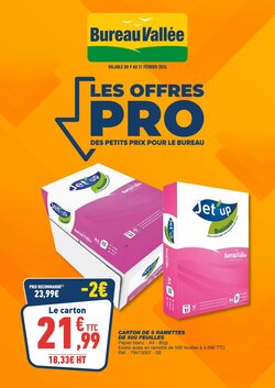 Prospectus promotionnel Bureau Vallée valable à partir du 09/02/2026