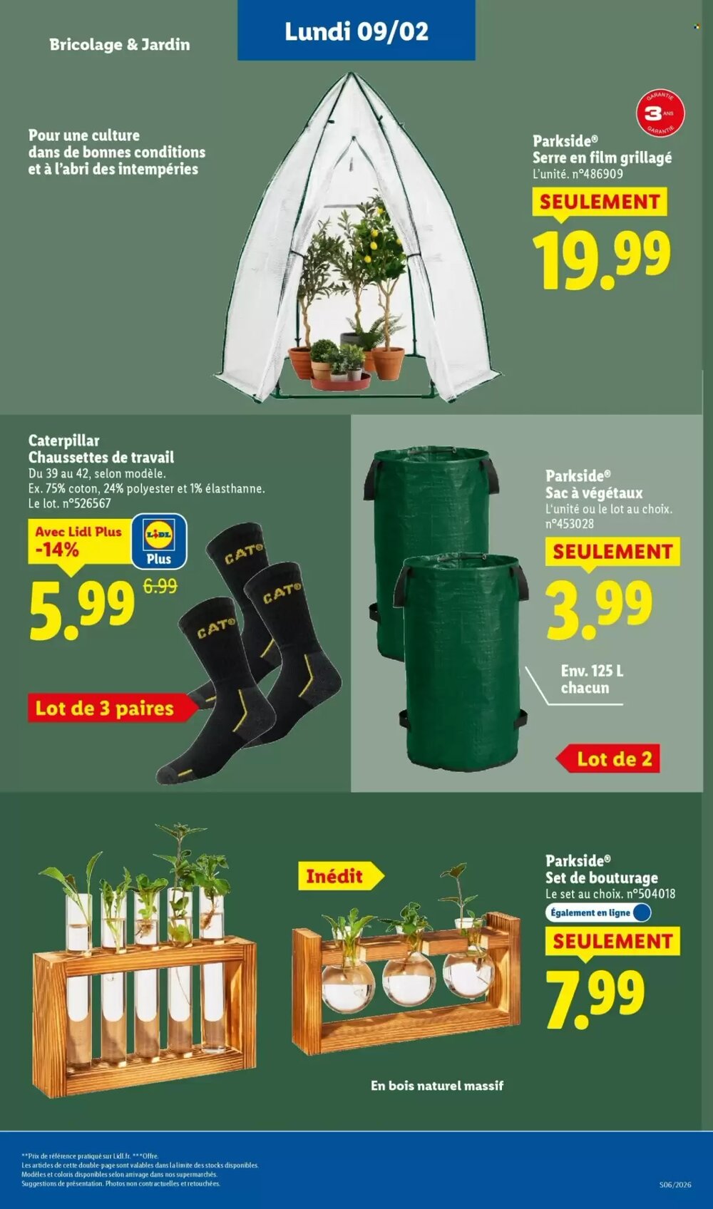 Prospectus promotionnel Lidl valable à partir du 09/02/2026 - Page 13.
