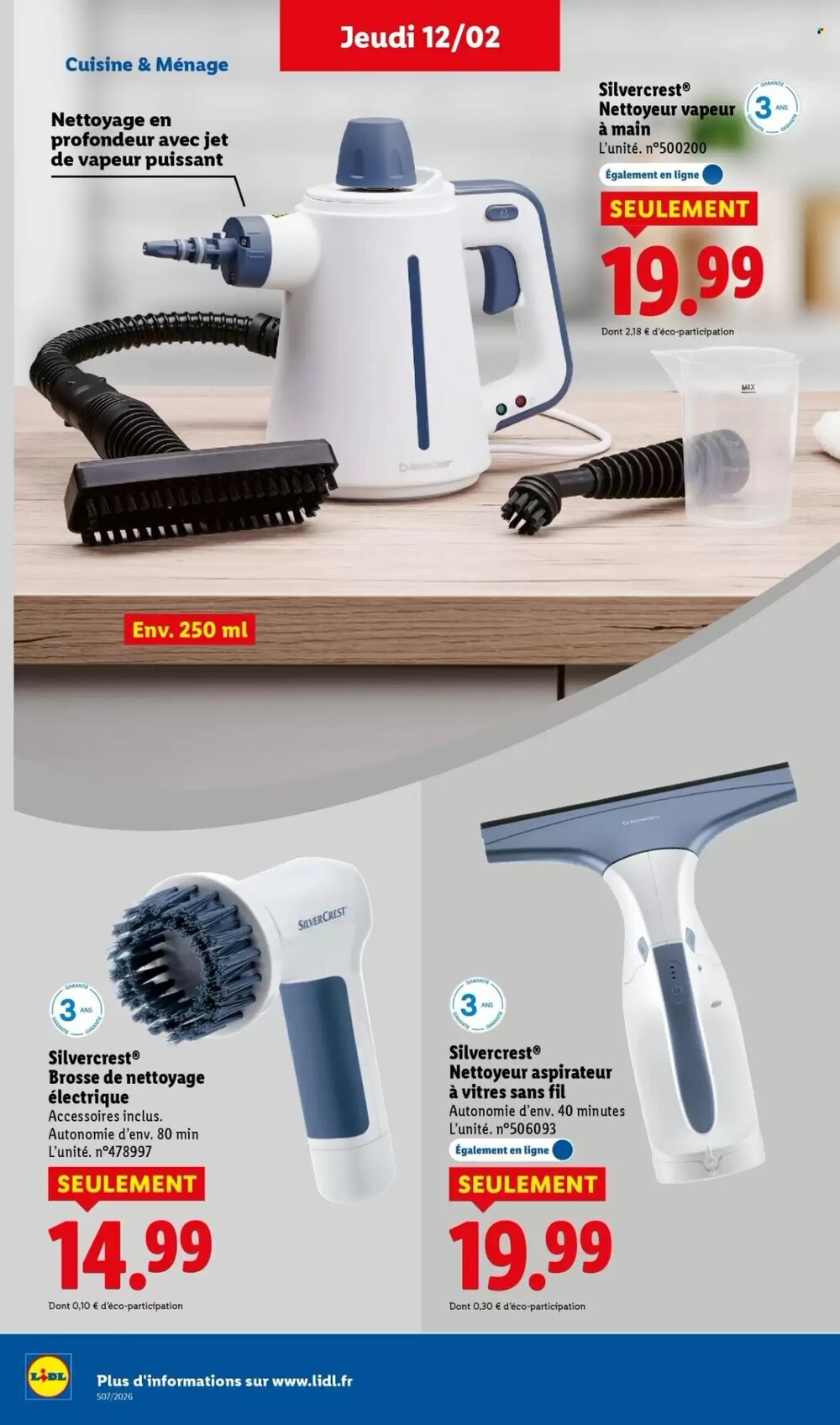 Prospectus promotionnel Lidl valable à partir du 09/02/2026 - Page 20.