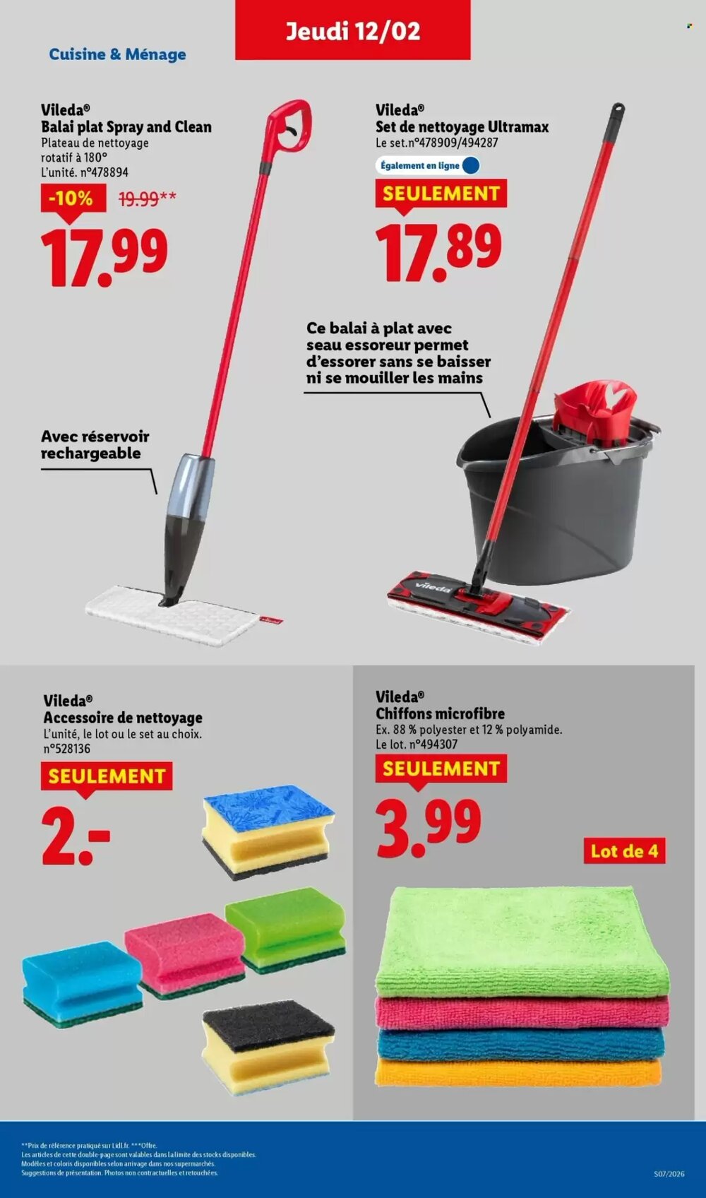 Prospectus promotionnel Lidl valable à partir du 09/02/2026 - Page 26.