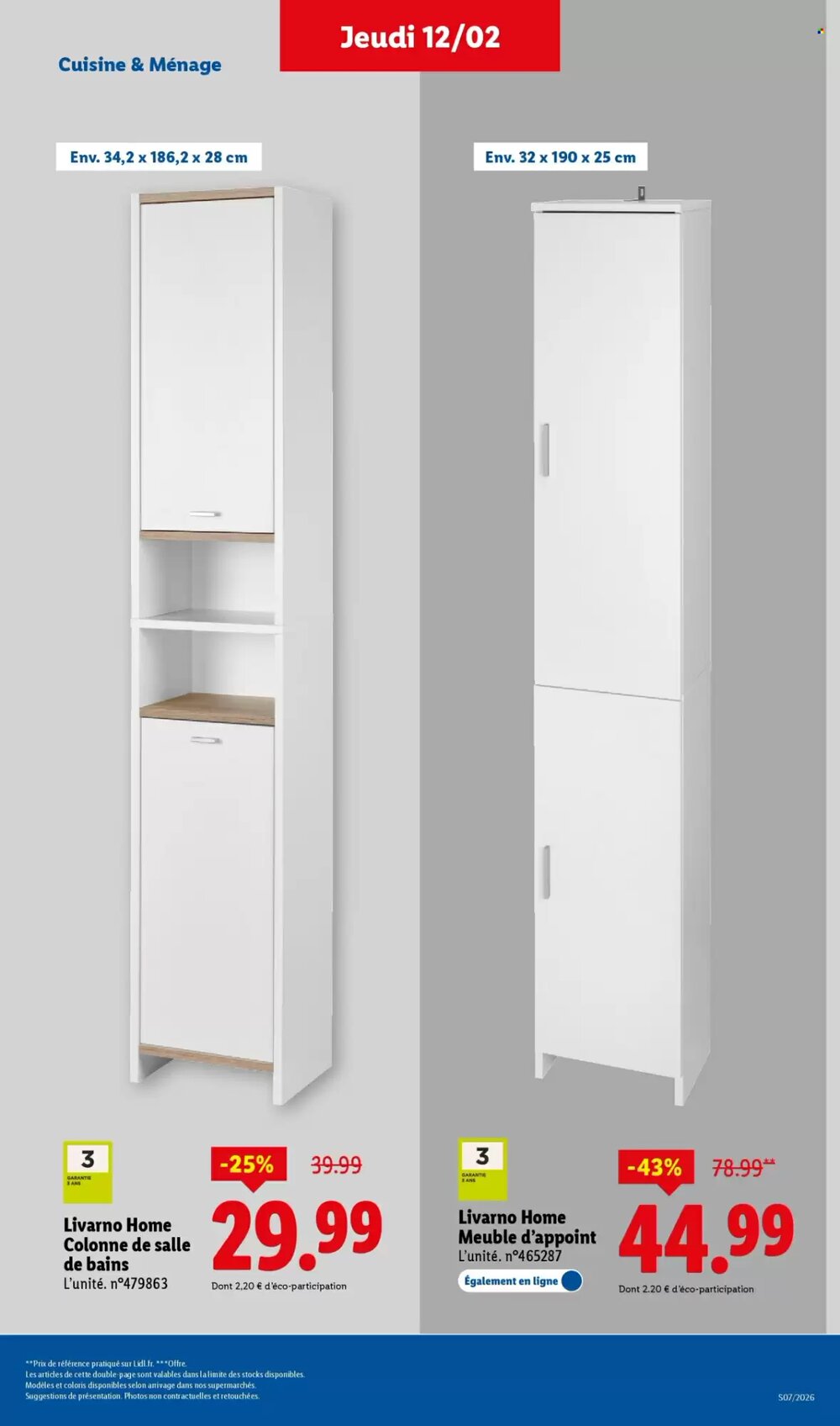 Prospectus promotionnel Lidl valable à partir du 09/02/2026 - Page 28.