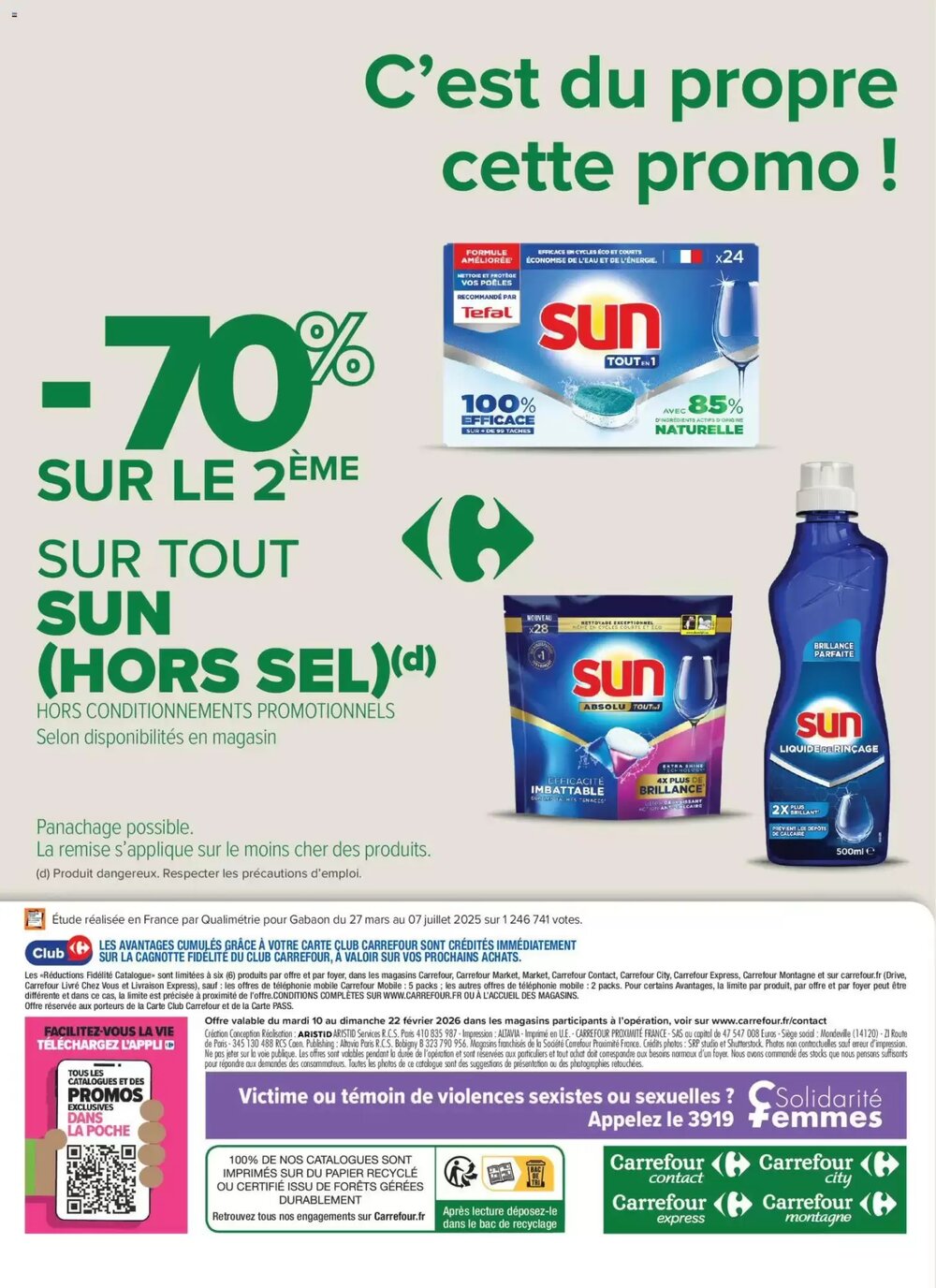 Prospectus promotionnel Carrefour valable à partir du 10/02/2026 - Page 20.