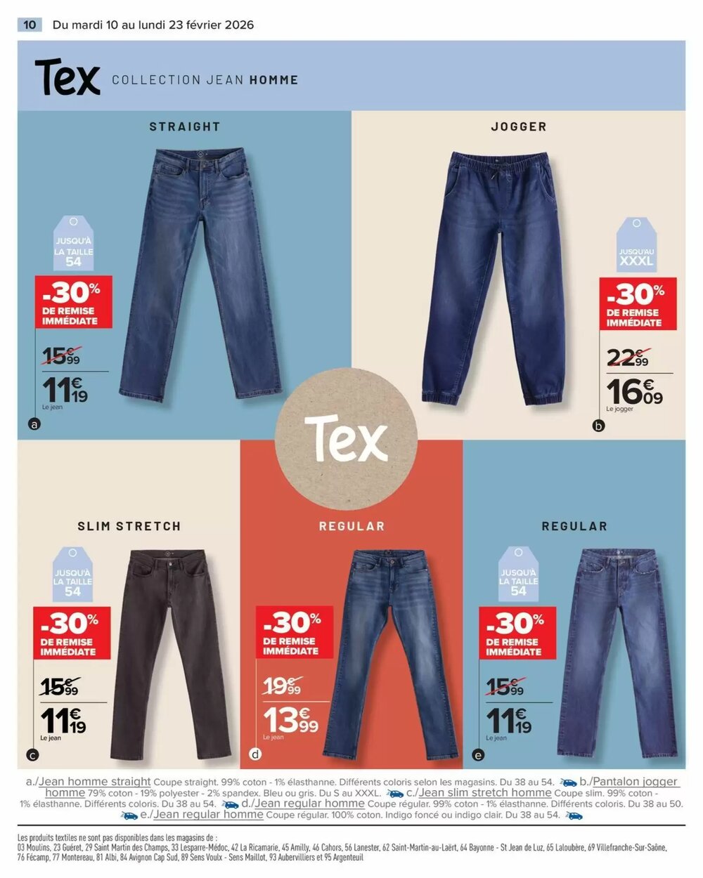 Prospectus promotionnel Carrefour valable à partir du 10/02/2026 - Page 10.
