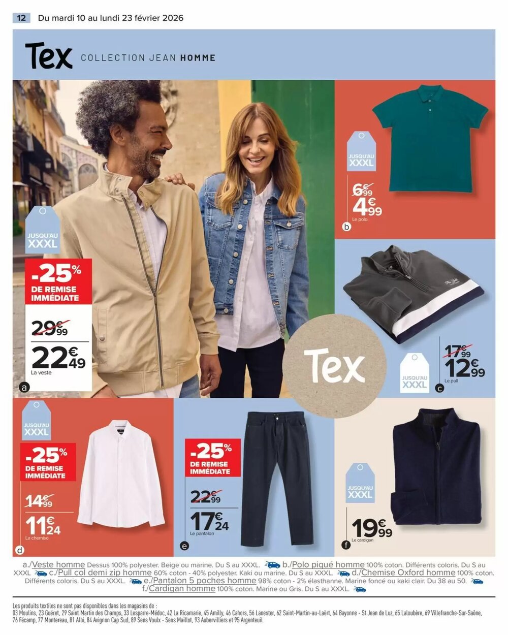 Prospectus promotionnel Carrefour valable à partir du 10/02/2026 - Page 12.