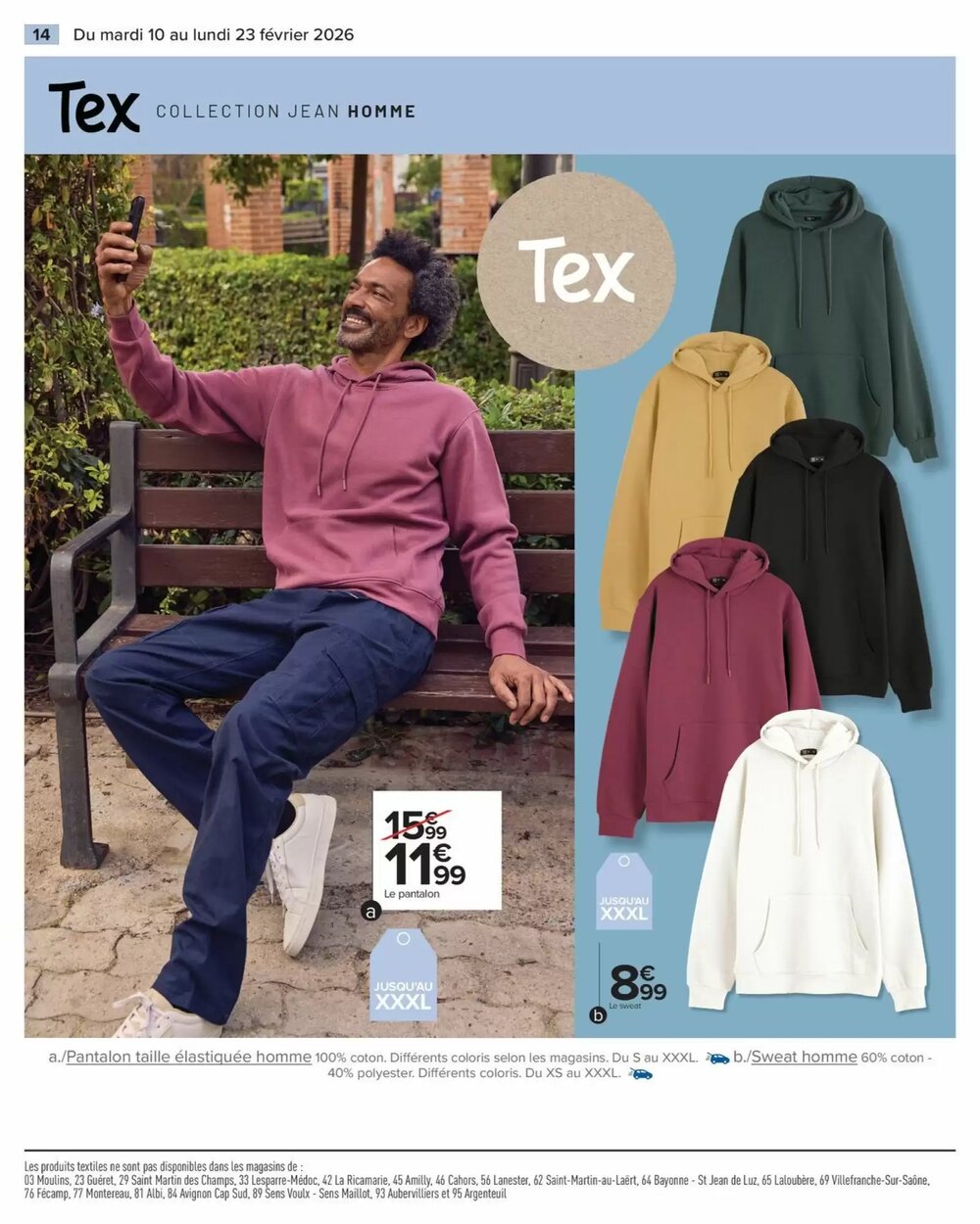 Prospectus promotionnel Carrefour valable à partir du 10/02/2026 - Page 14.