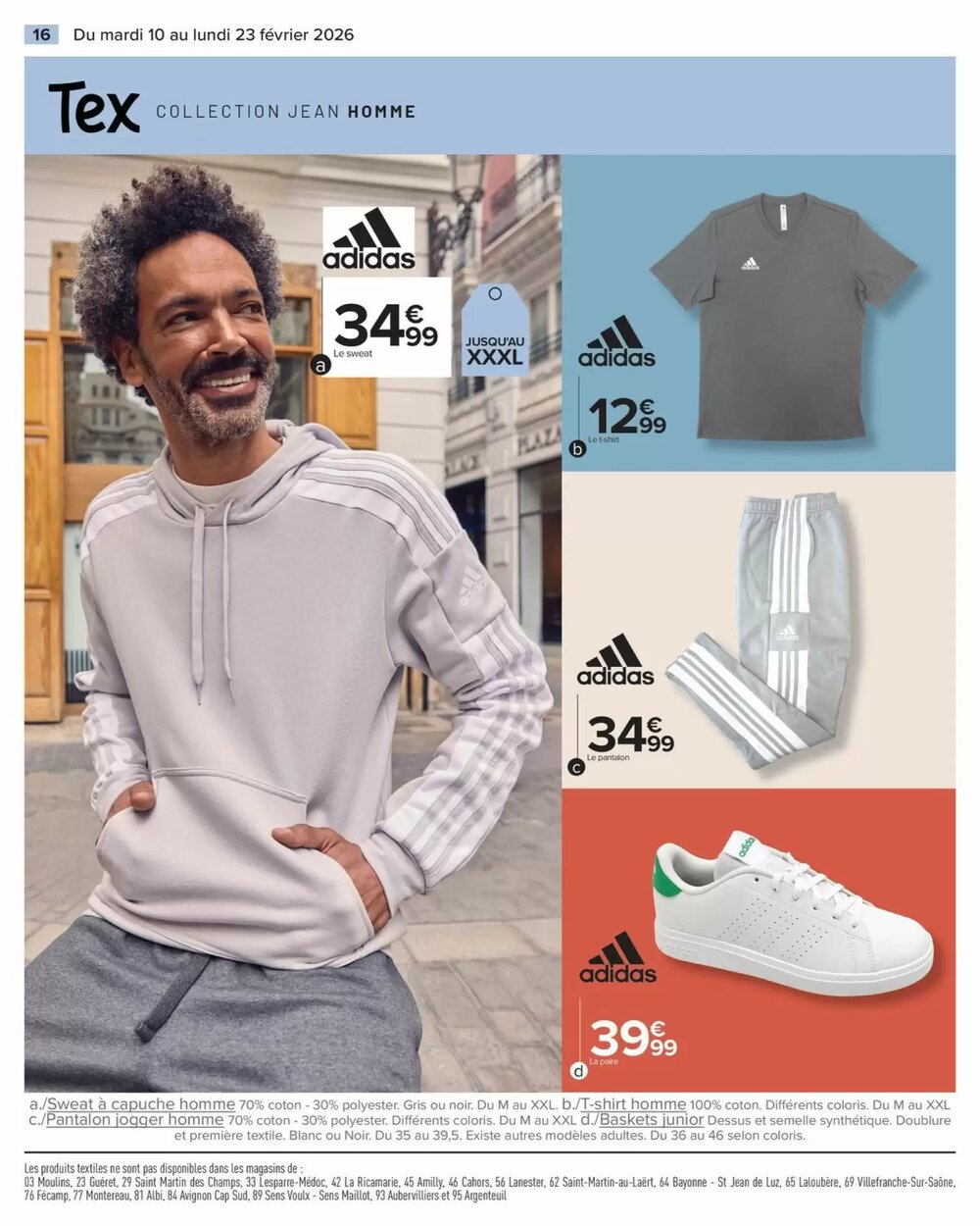 Prospectus promotionnel Carrefour valable à partir du 10/02/2026 - Page 16.