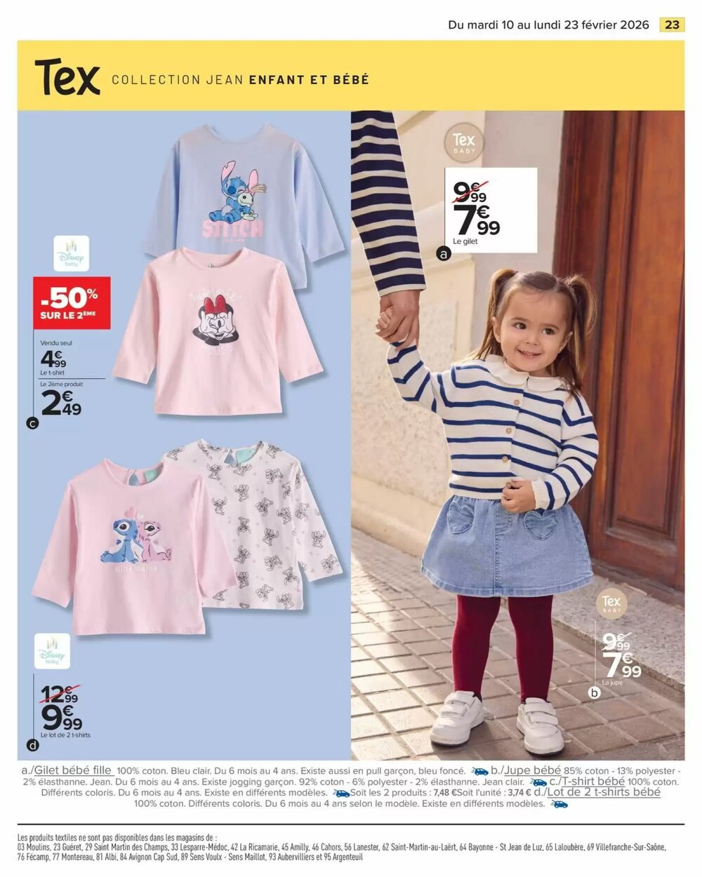 Prospectus promotionnel Carrefour valable à partir du 10/02/2026 - Page 23.