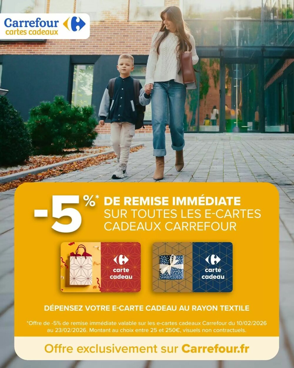 Prospectus promotionnel Carrefour valable à partir du 10/02/2026 - Page 29.