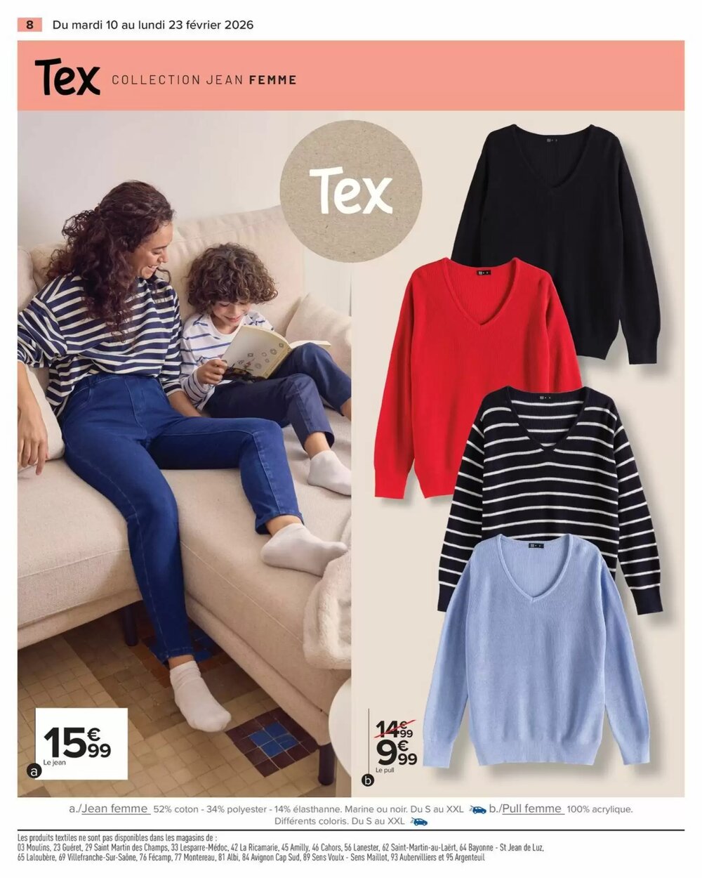Prospectus promotionnel Carrefour valable à partir du 10/02/2026 - Page 8.