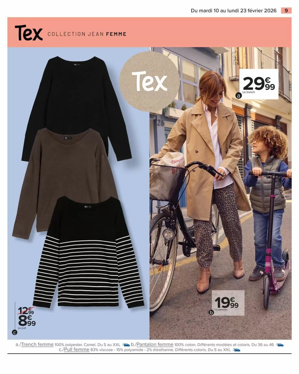 Prospectus promotionnel Carrefour valable à partir du 10/02/2026 - Page 9.