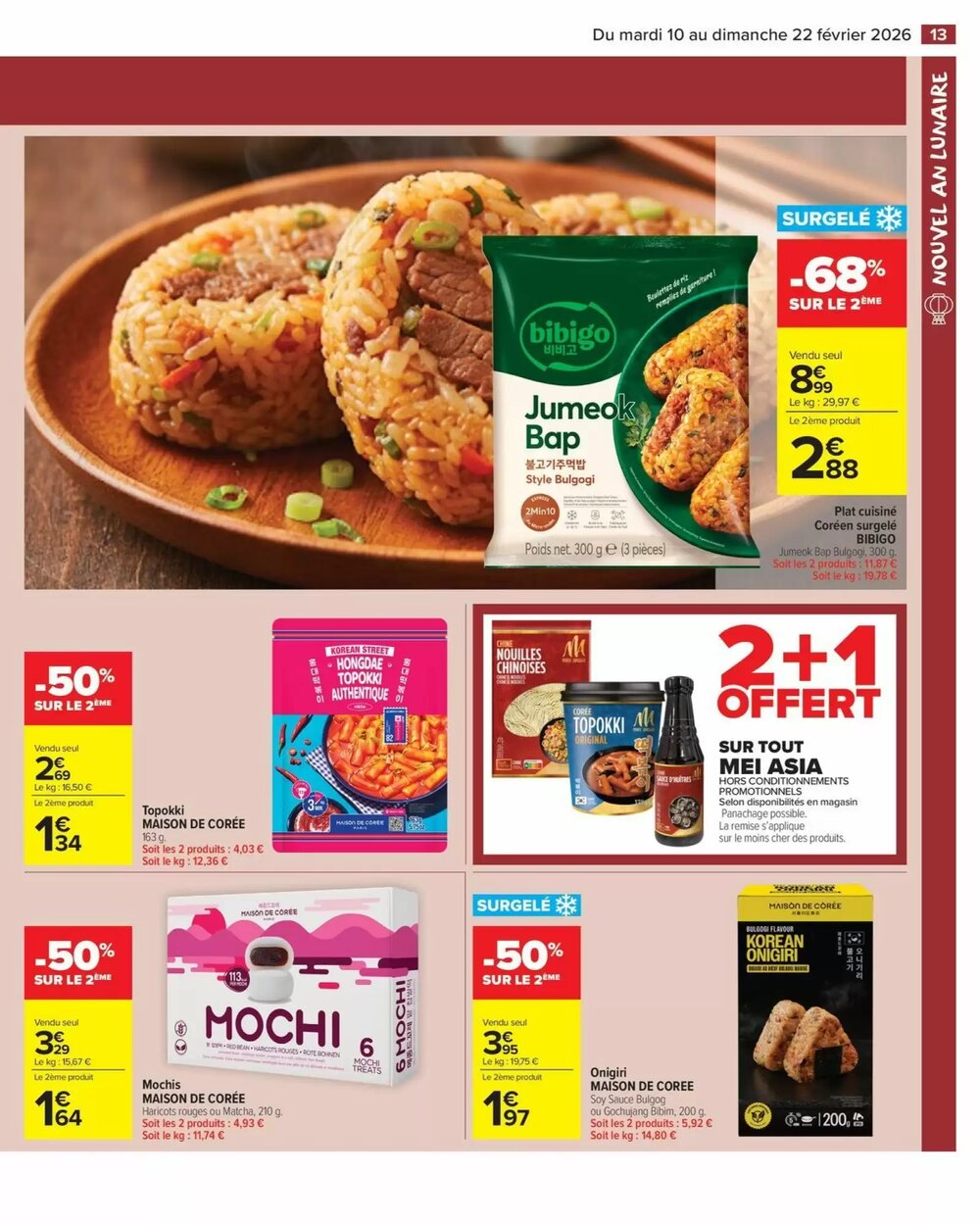 Prospectus promotionnel Carrefour Market valable à partir du 10/02/2026 - Page 15.