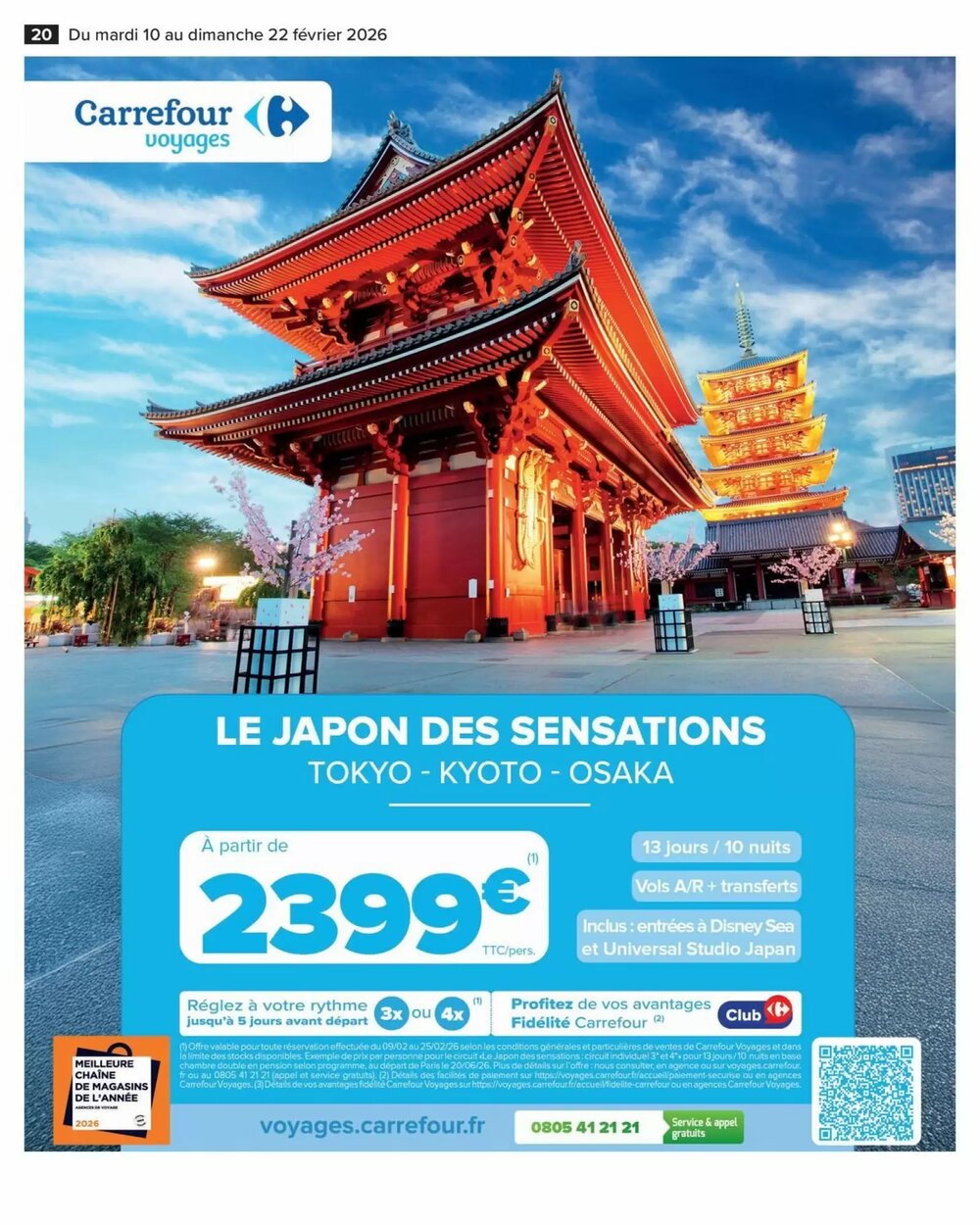 Prospectus promotionnel Carrefour Market valable à partir du 10/02/2026 - Page 22.