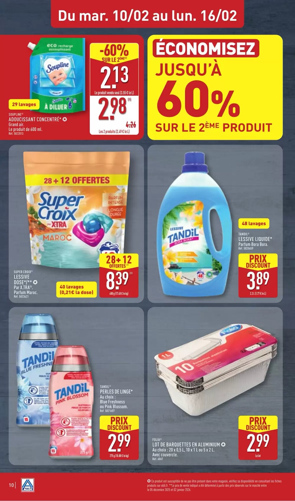 Prospectus promotionnel ALDI valable à partir du 10/02/2026 - Page 14.