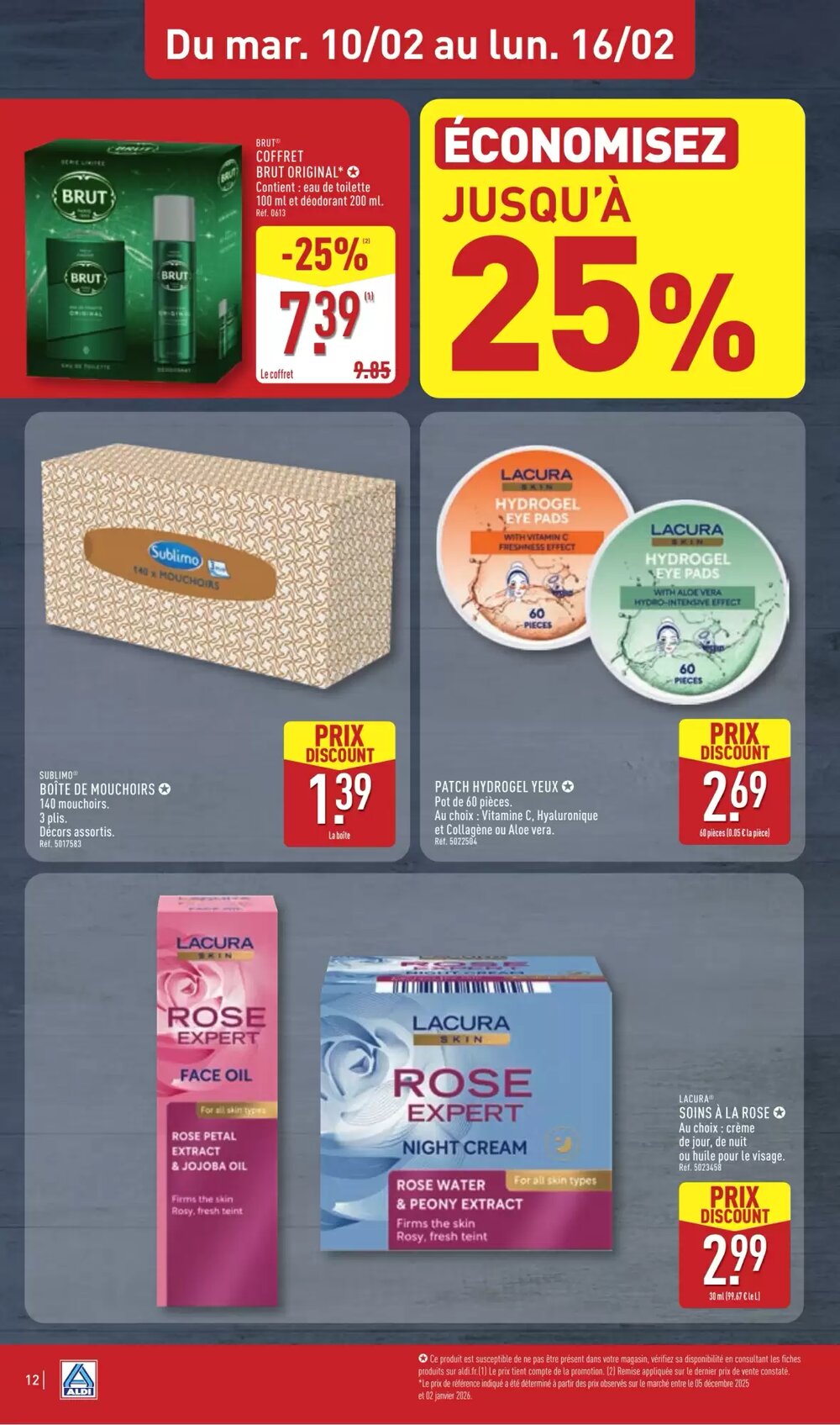 Prospectus promotionnel ALDI valable à partir du 10/02/2026 - Page 16.