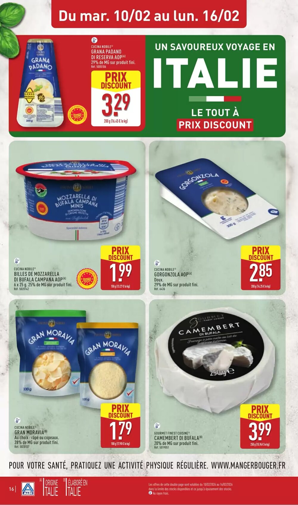 Prospectus promotionnel ALDI valable à partir du 10/02/2026 - Page 20.