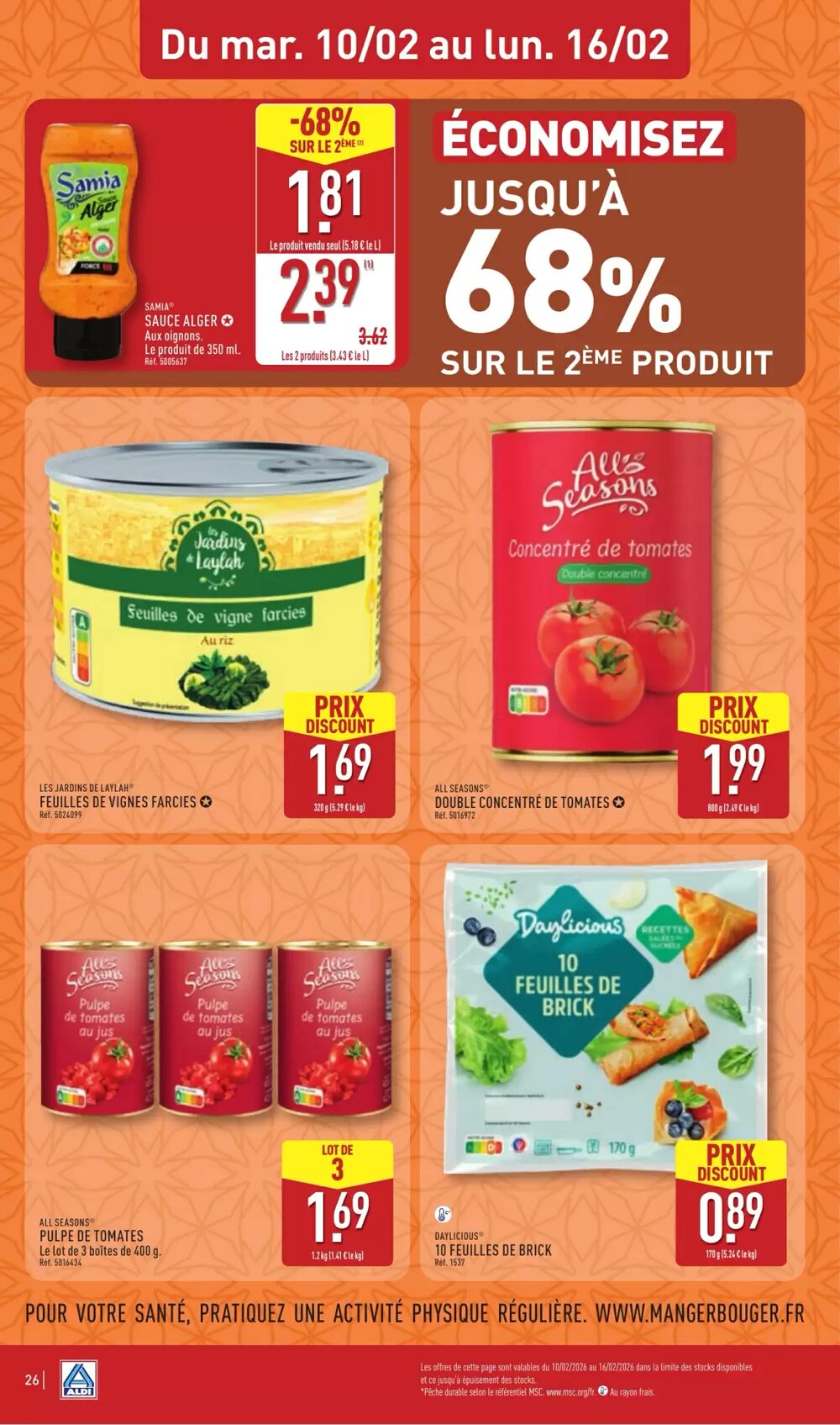 Prospectus promotionnel ALDI valable à partir du 10/02/2026 - Page 30.