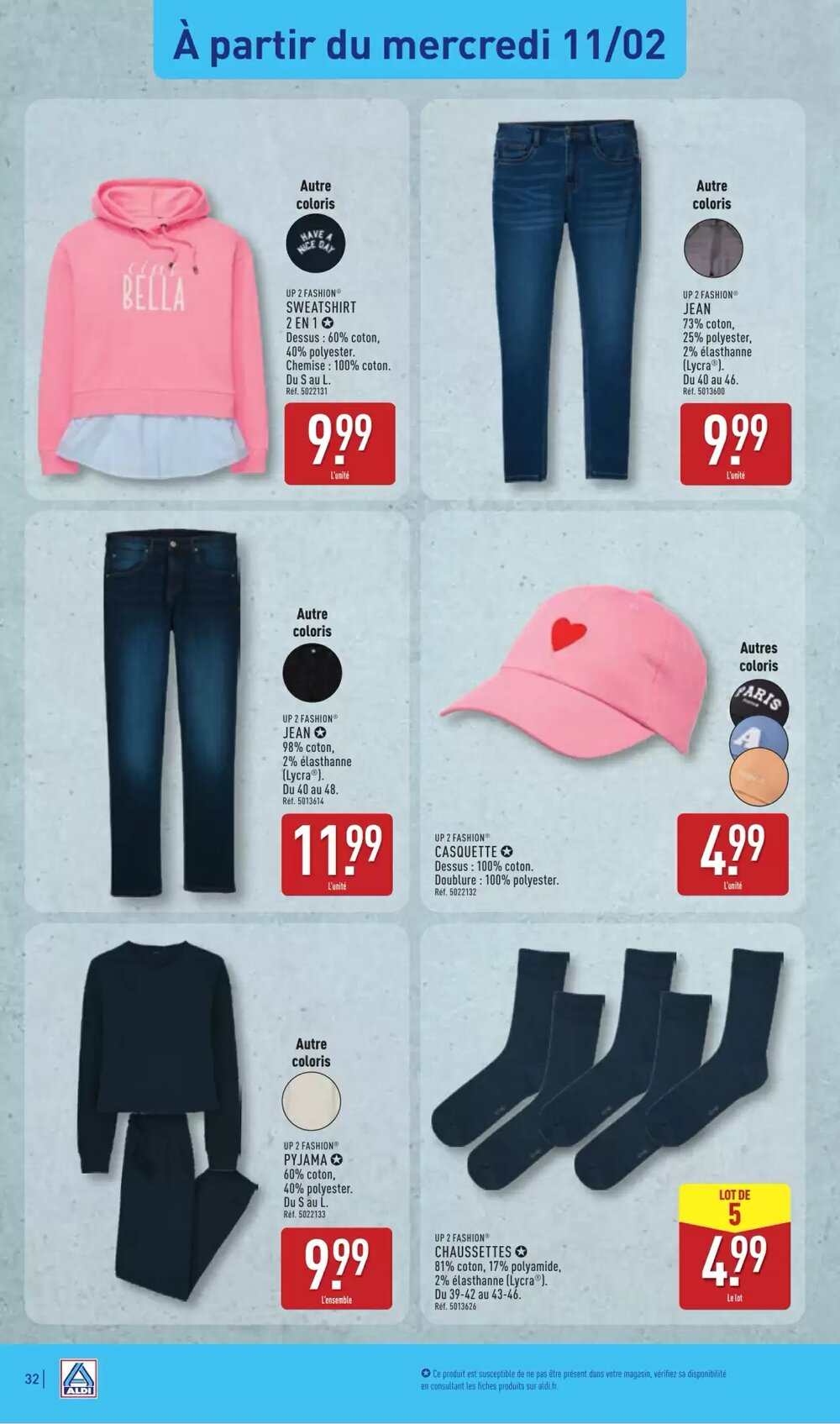 Prospectus promotionnel ALDI valable à partir du 10/02/2026 - Page 36.