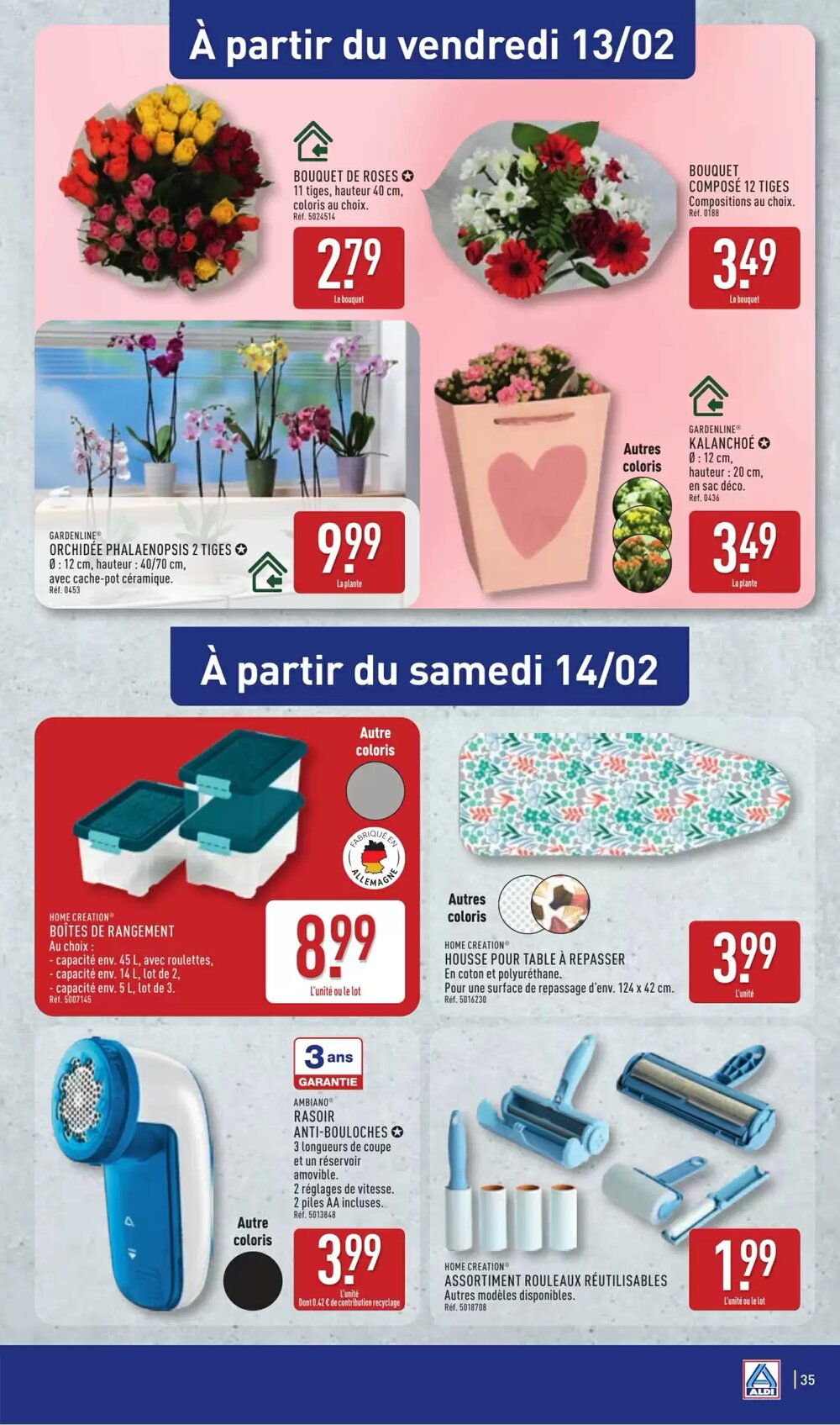 Prospectus promotionnel ALDI valable à partir du 10/02/2026 - Page 39.