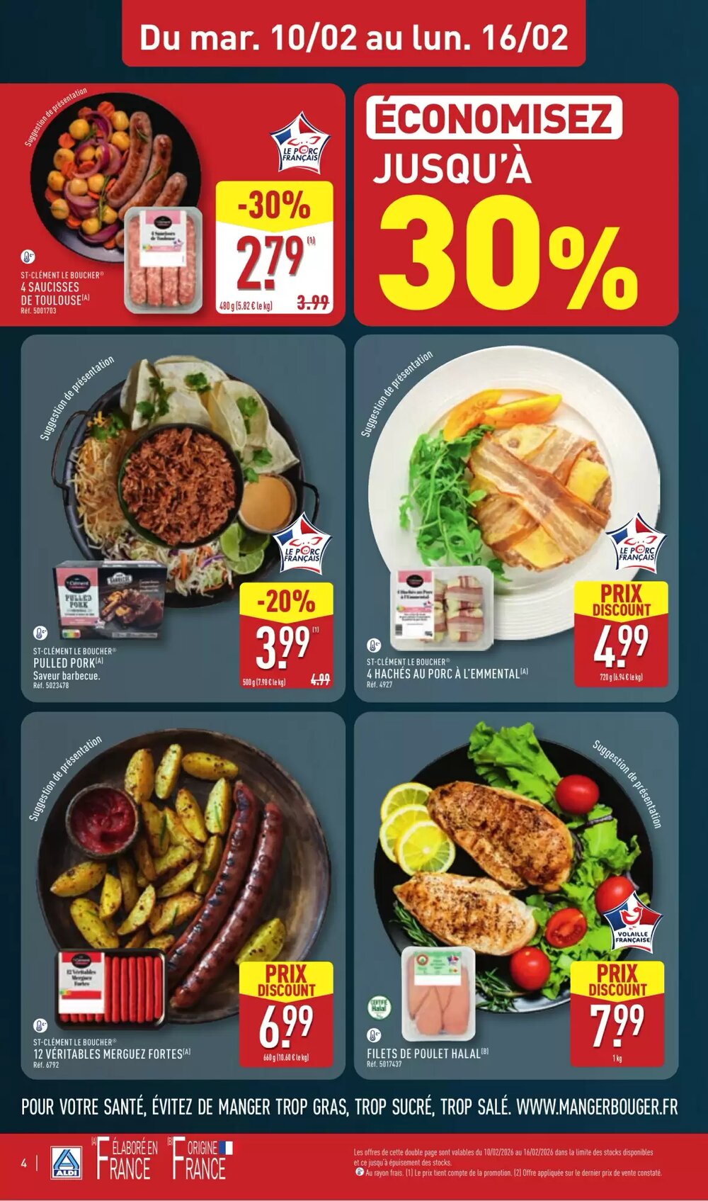 Prospectus promotionnel ALDI valable à partir du 10/02/2026 - Page 8.