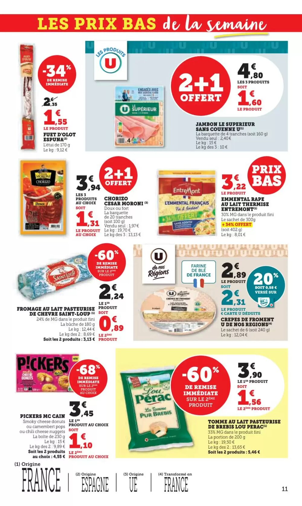 Prospectus promotionnel U Express valable à partir du 10/02/2026 - Page 11.