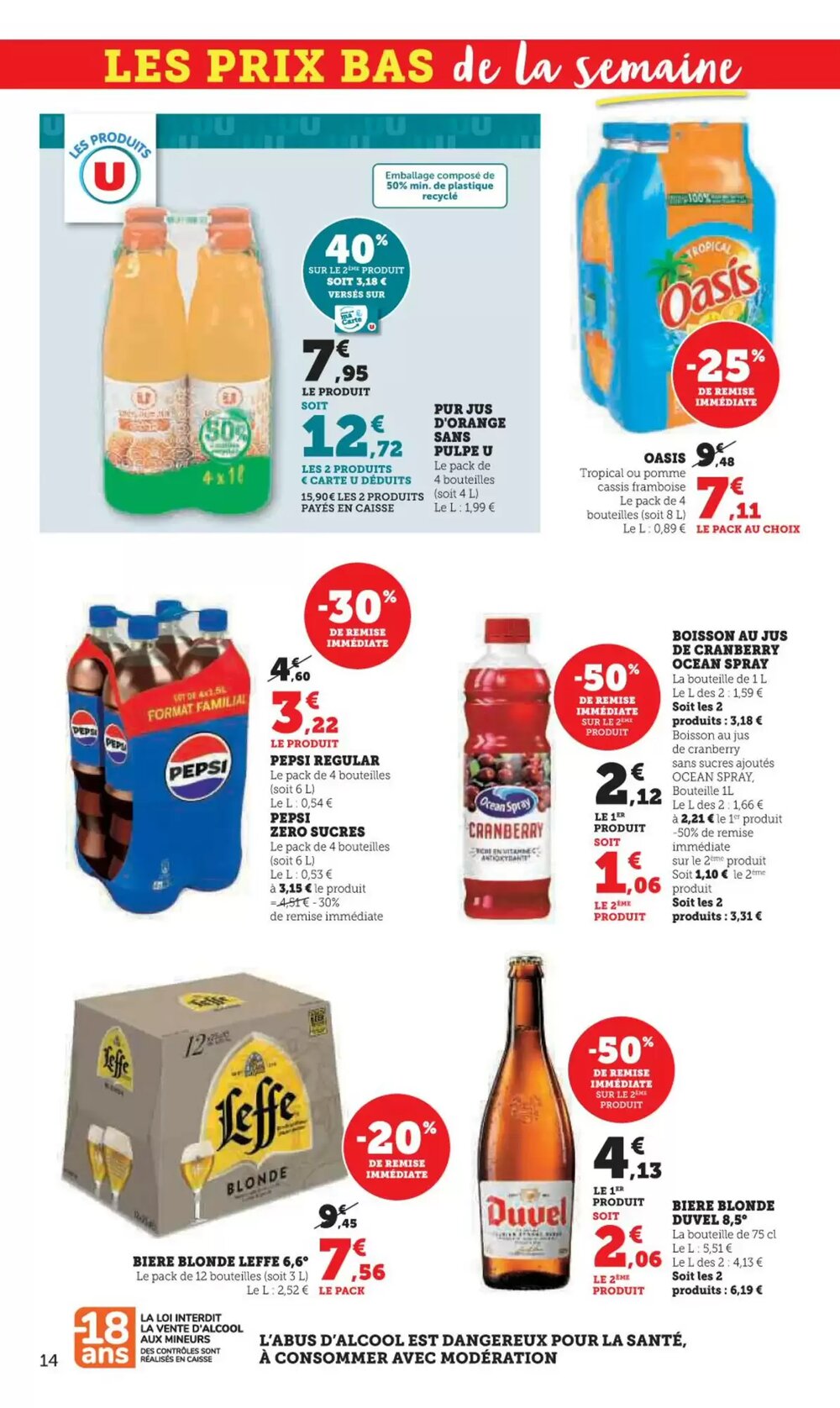 Prospectus promotionnel U Express valable à partir du 10/02/2026 - Page 14.