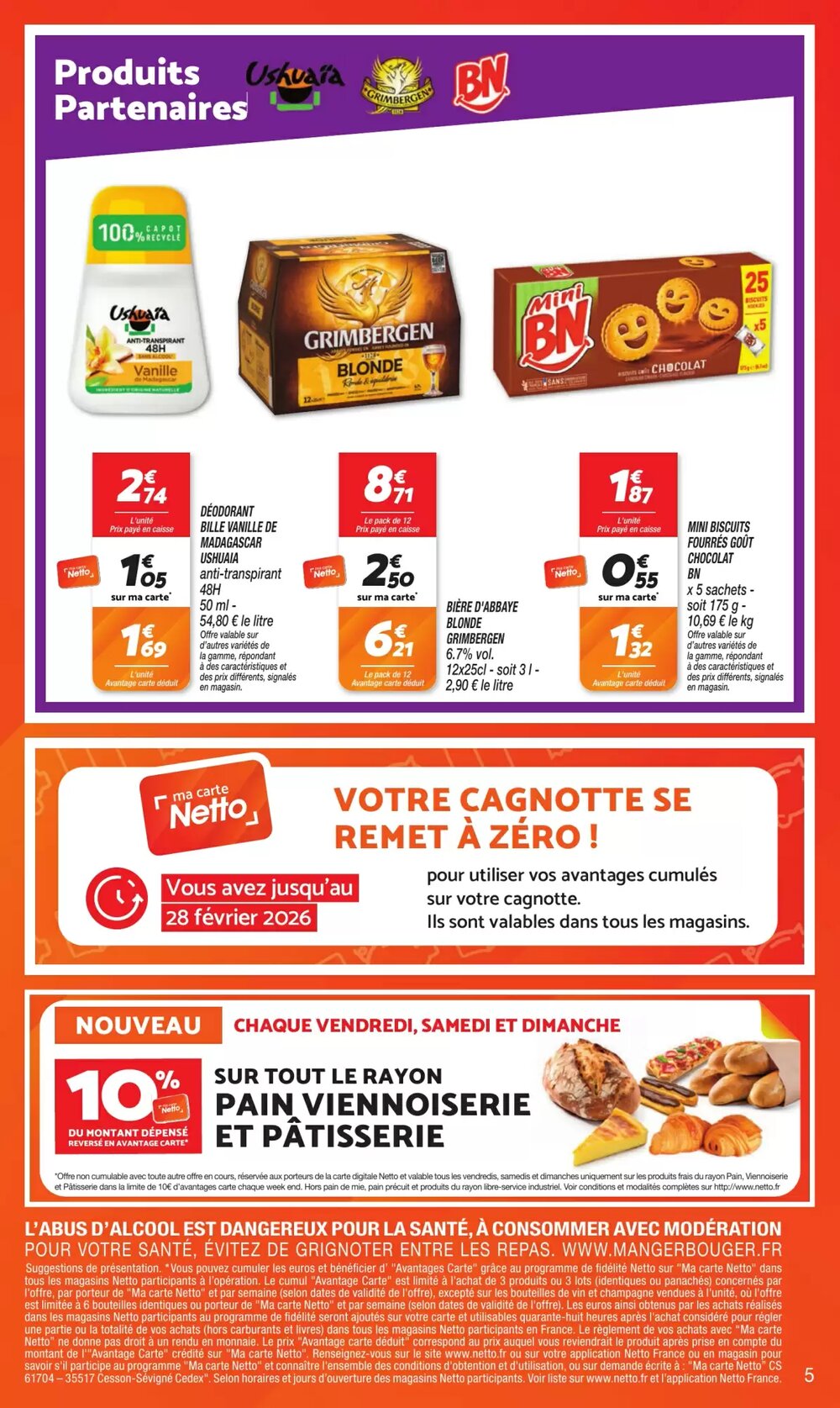 Prospectus promotionnel Netto valable à partir du 10/02/2026 - Page 5.