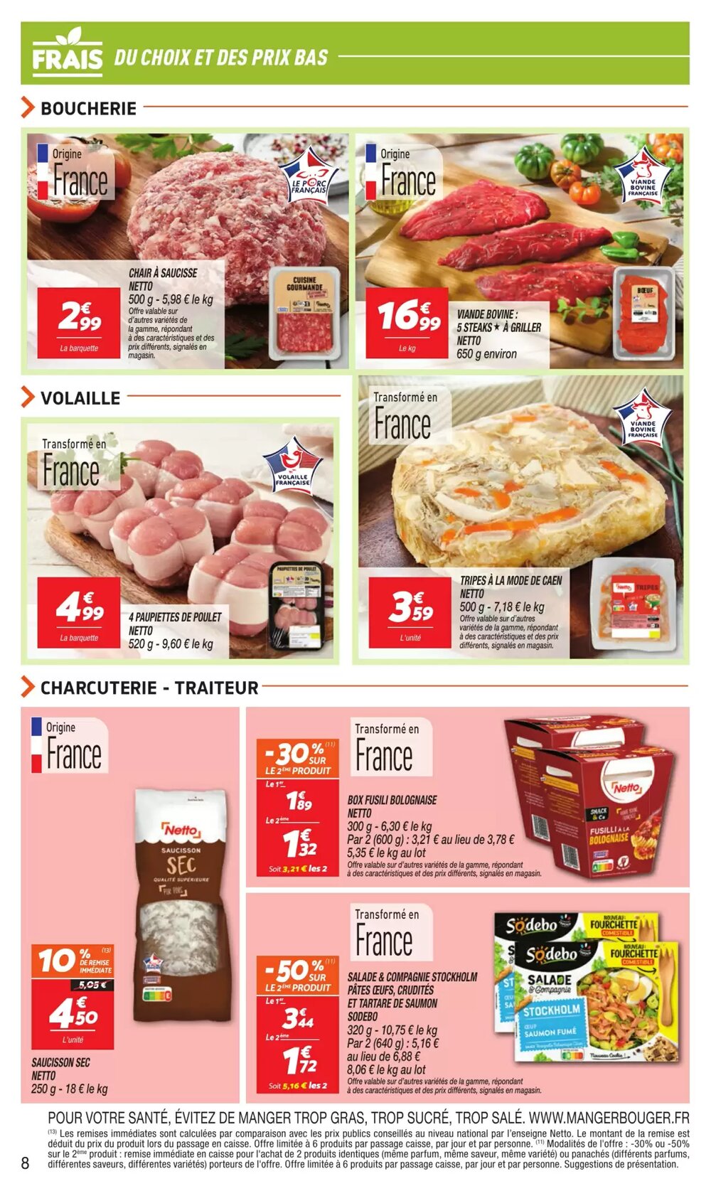 Prospectus promotionnel Netto valable à partir du 10/02/2026 - Page 8.
