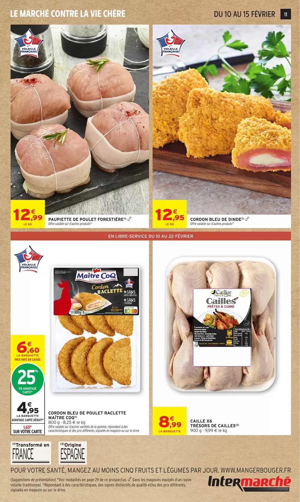 Prospectus promotionnel Intermarché Hyper valable à partir du 10/02/2026 - Page 11.