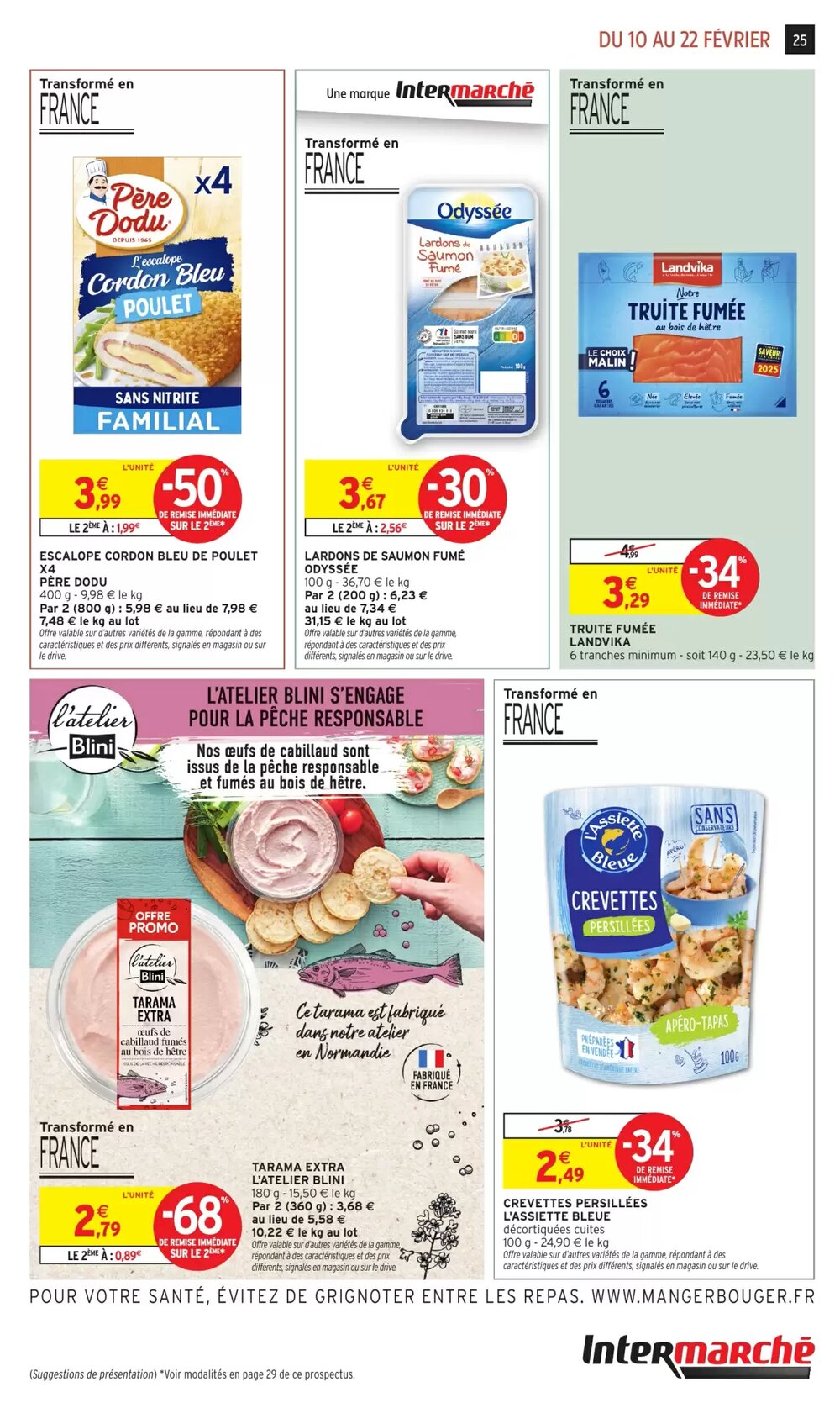 Prospectus promotionnel Intermarché Hyper valable à partir du 10/02/2026 - Page 25.