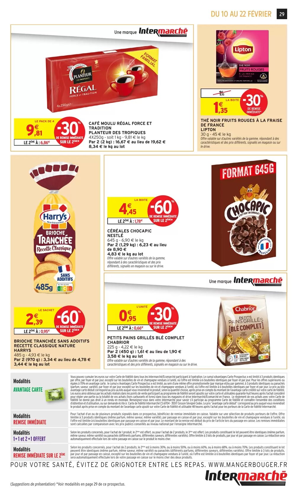 Prospectus promotionnel Intermarché Hyper valable à partir du 10/02/2026 - Page 29.