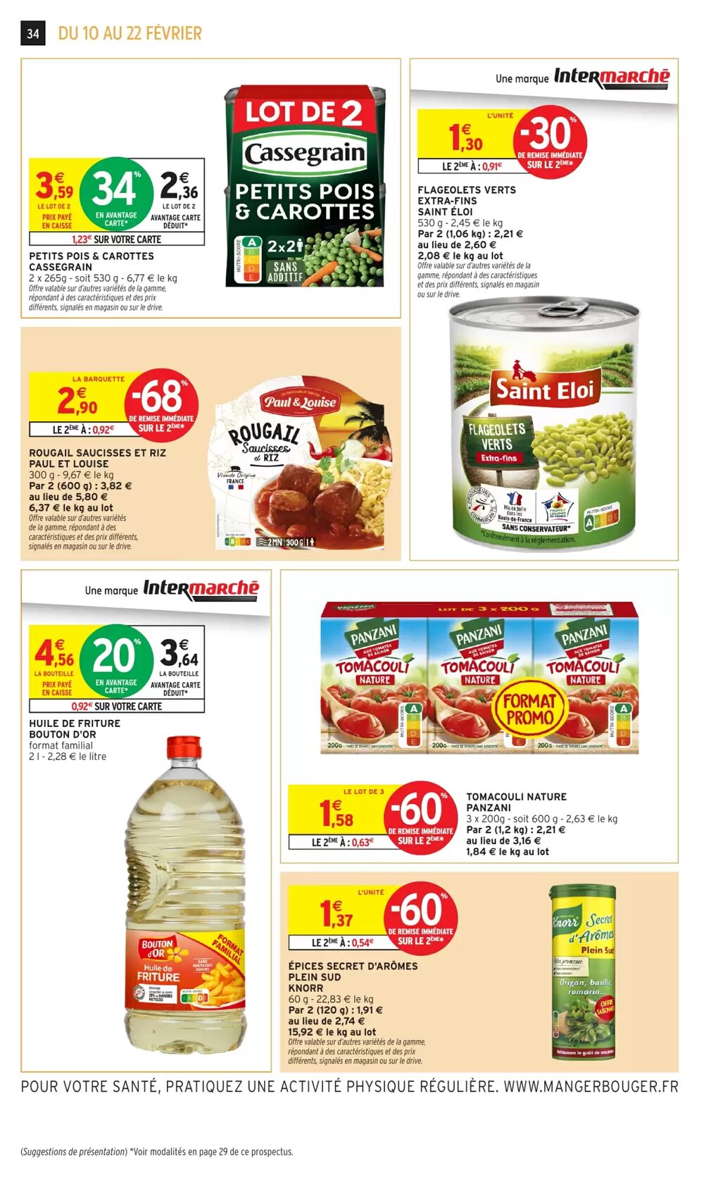 Prospectus promotionnel Intermarché Hyper valable à partir du 10/02/2026 - Page 34.