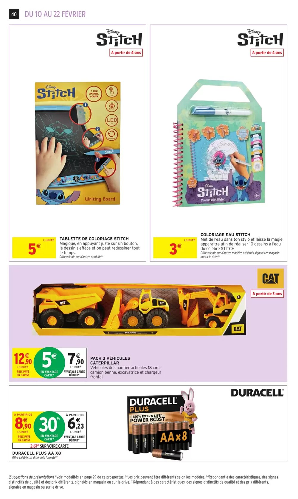 Prospectus promotionnel Intermarché Hyper valable à partir du 10/02/2026 - Page 40.