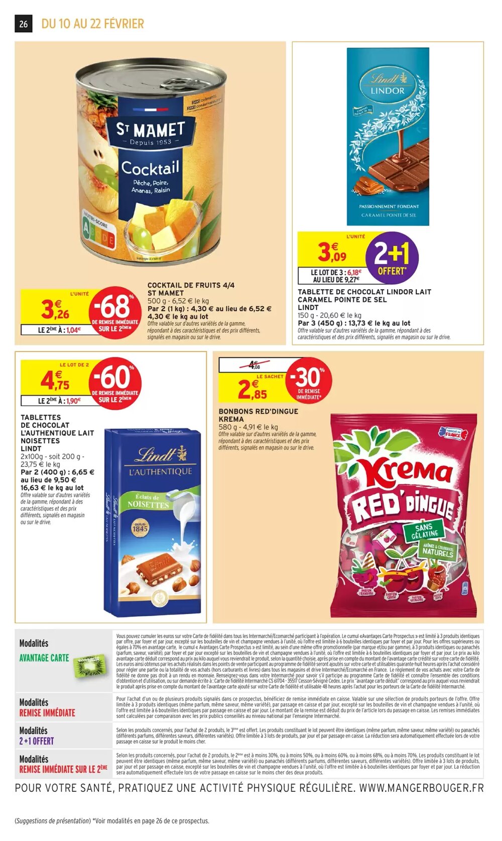 Prospectus promotionnel Intermarché valable à partir du 10/02/2026 - Page 26.