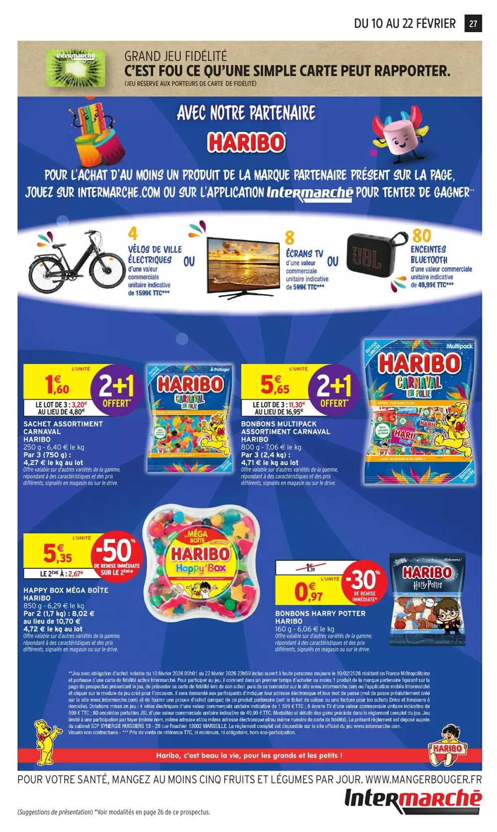 Prospectus promotionnel Intermarché valable à partir du 10/02/2026 - Page 27.