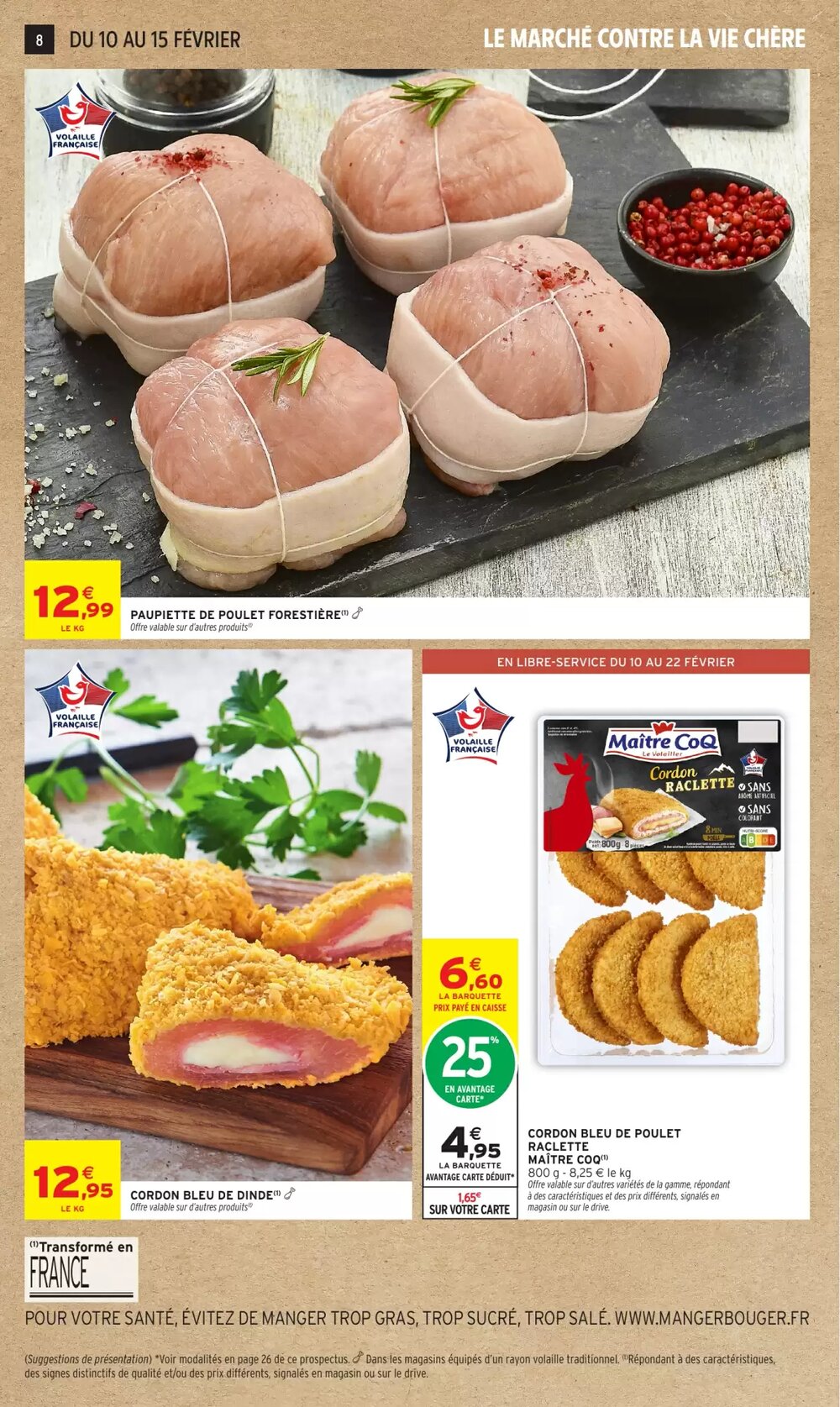 Prospectus promotionnel Intermarché valable à partir du 10/02/2026 - Page 8.