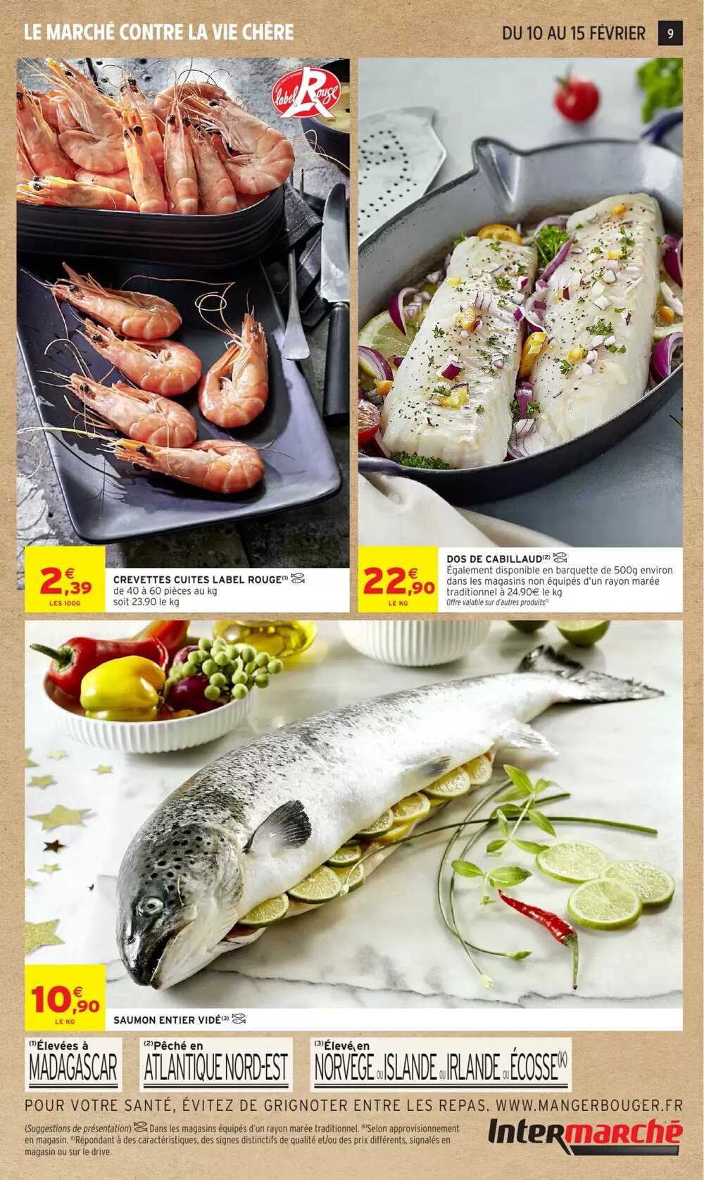 Prospectus promotionnel Intermarché valable à partir du 10/02/2026 - Page 9.