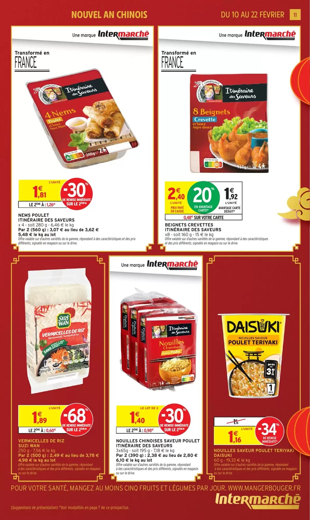 Prospectus promotionnel Intermarché valable à partir du 10/02/2026 - Page 11.