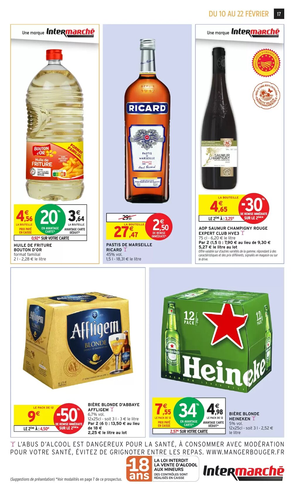 Prospectus promotionnel Intermarché valable à partir du 10/02/2026 - Page 17.