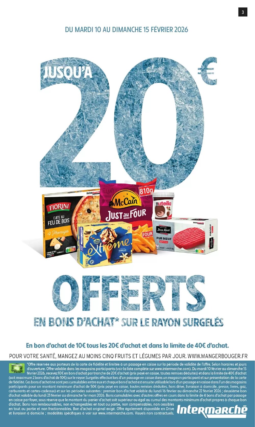 Prospectus promotionnel Intermarché valable à partir du 10/02/2026 - Page 3.