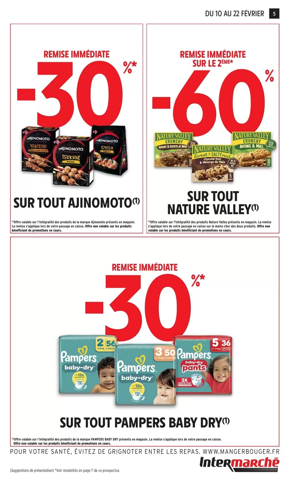 Prospectus promotionnel Intermarché valable à partir du 10/02/2026 - Page 5.