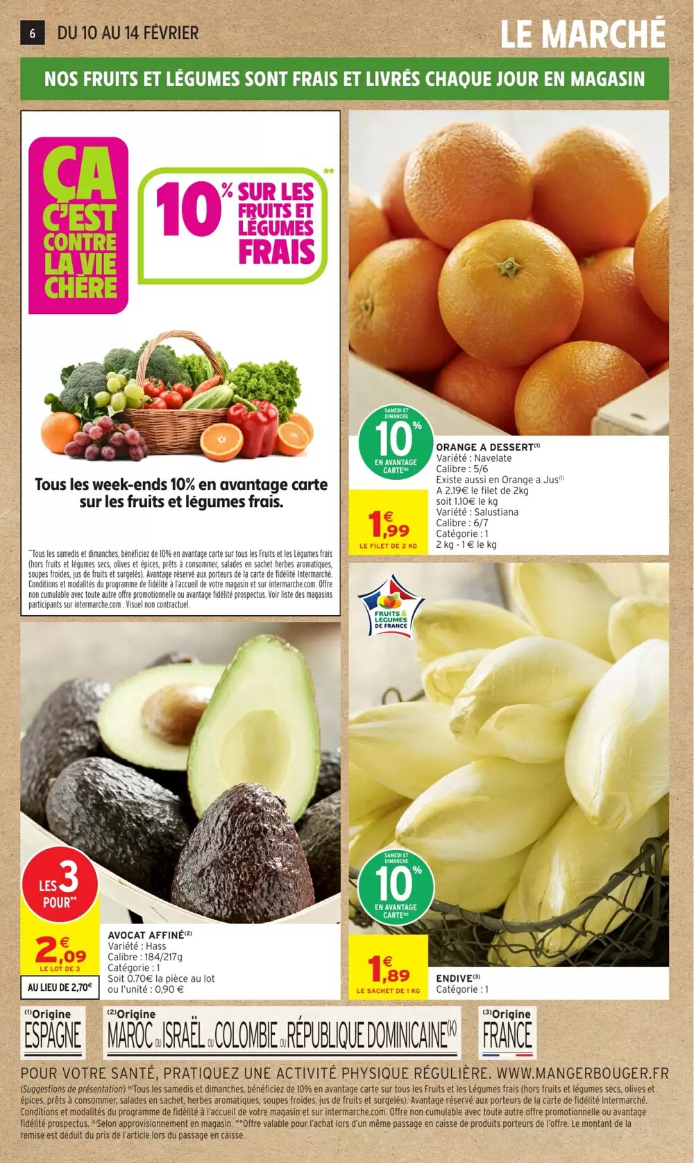 Prospectus promotionnel Intermarché valable à partir du 10/02/2026 - Page 6.