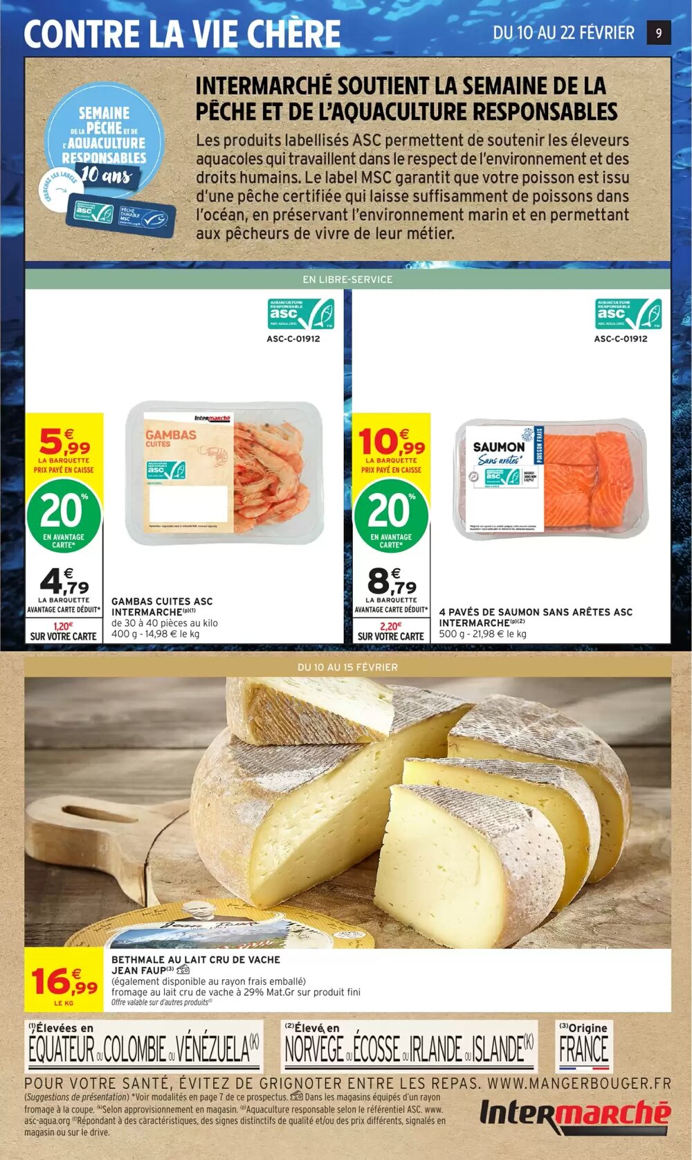 Prospectus promotionnel Intermarché valable à partir du 10/02/2026 - Page 9.