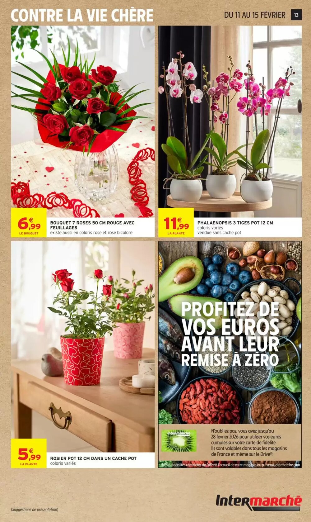 Prospectus promotionnel Intermarché valable à partir du 10/02/2026 - Page 13.