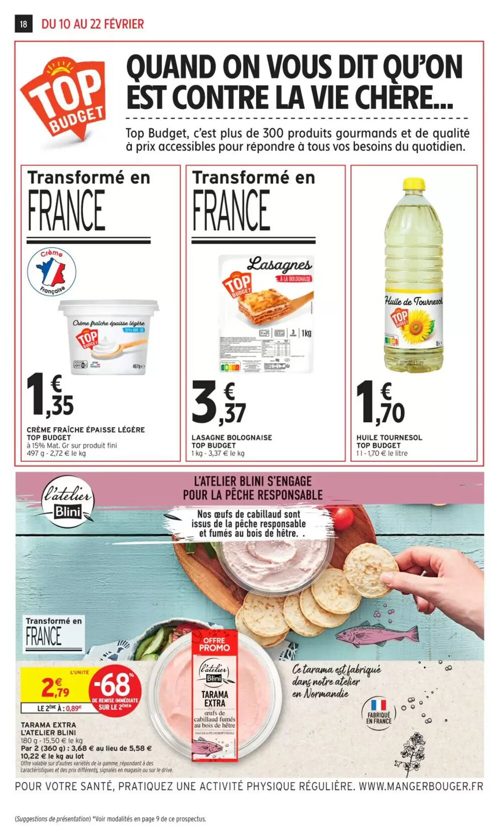 Prospectus promotionnel Intermarché valable à partir du 10/02/2026 - Page 18.