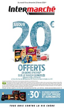 Prospectus promotionnel Intermarché valable à partir du 10/02/2026