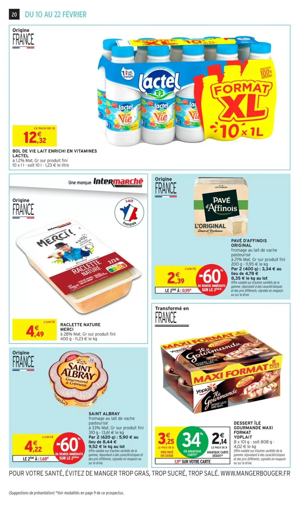 Prospectus promotionnel Intermarché valable à partir du 10/02/2026 - Page 20.